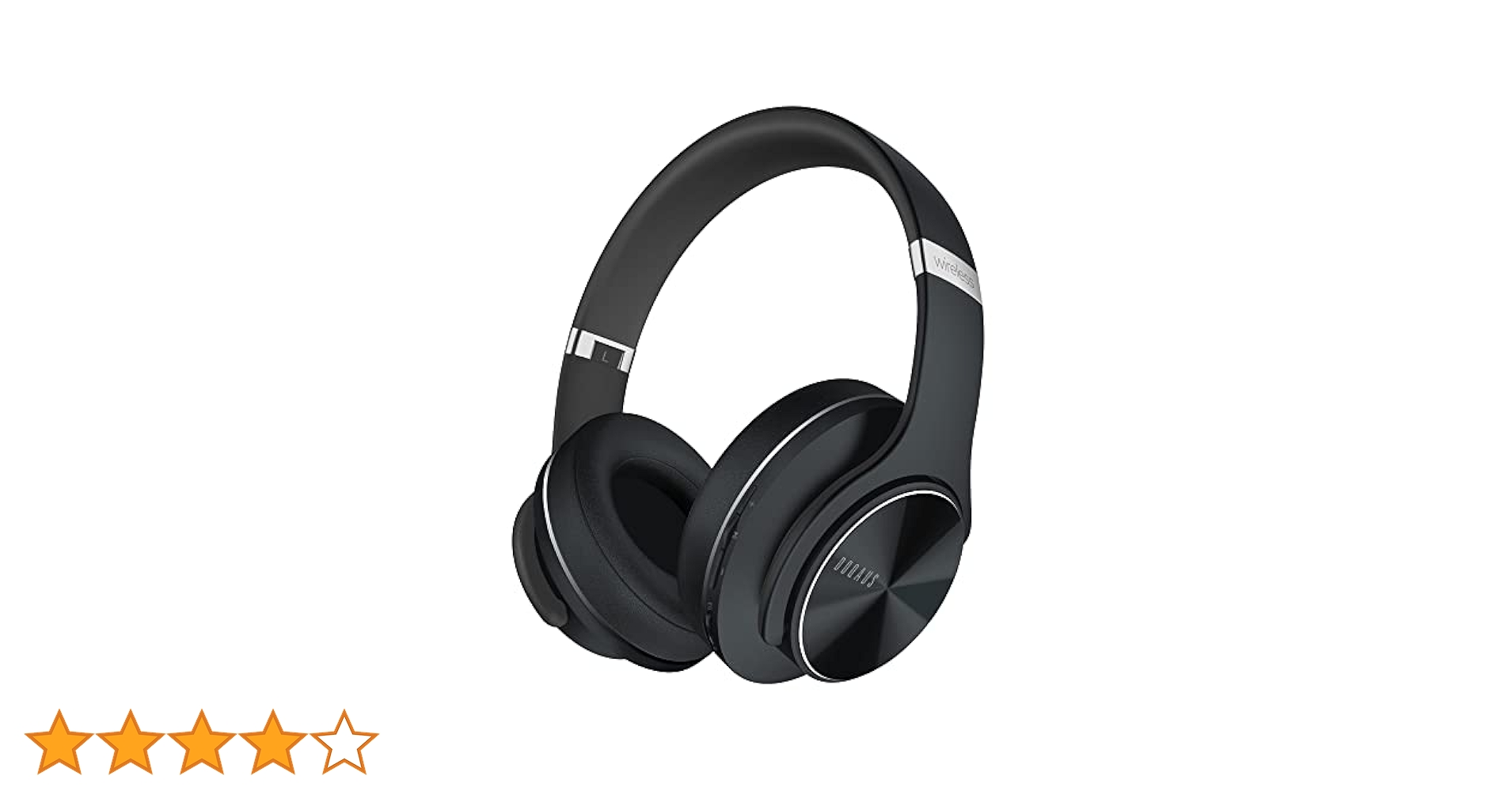 DOQAUS ワイヤレスヘッドホン ブラック Amazon.co.jp: DOQAUS(ドカアス) ヘッドホン Bluetooth5.3